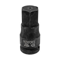 Головка-битая ударная 6-гранная 28 мм, 3/4" ROCKFORCE RF-26410028MPB
