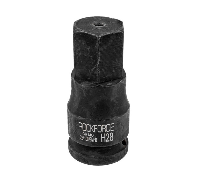 Головка-бита ударна 6-гранна 28 мм, 3/4" ROCKFORCE RF-26410028MPB