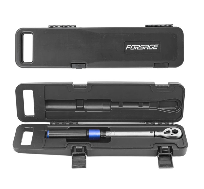 Ключ динамометричний 1/2" 10-60 Нм Premium Forsage F-6474515