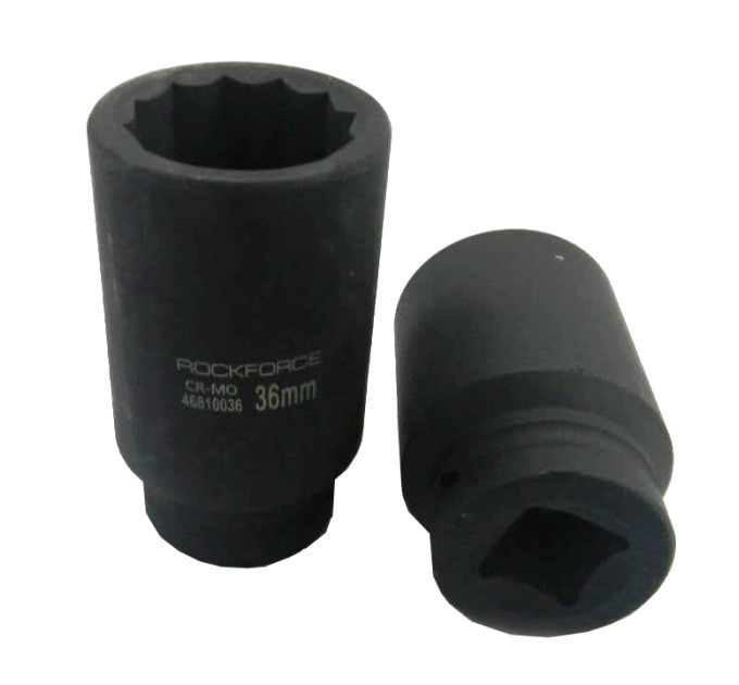 Головка ударная глубокая 36мм 3/4 12гр. ROCKFORCE RF-46810036
