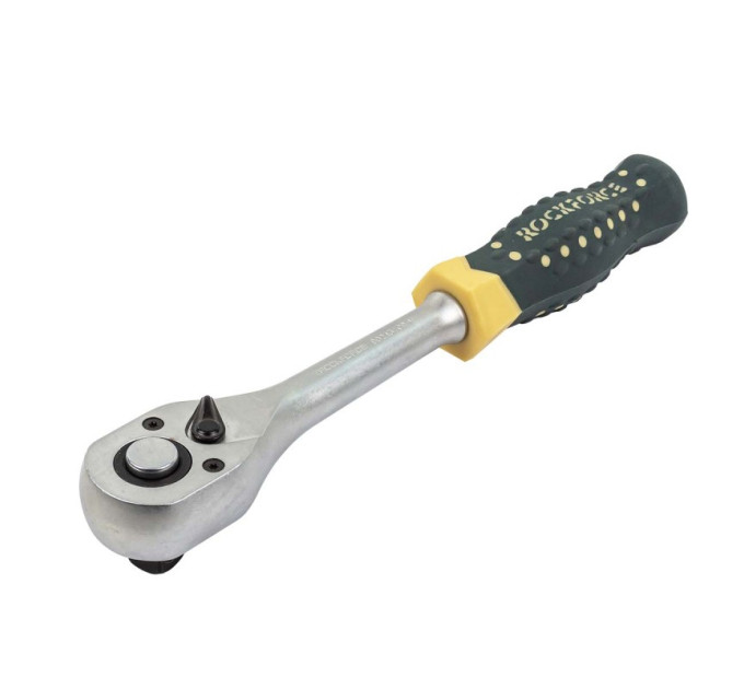 Тріскачка 1/2" (48 зуб.) посилена з прогумованим руків'ям ROCKFORCE RF-80243