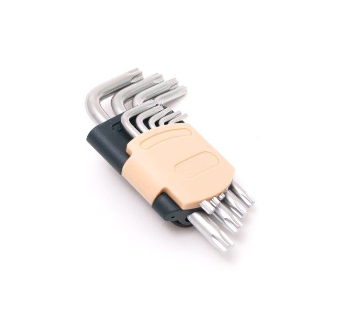 Набір ключів TORX Г-подібних, 9пр. (Т10,Т15,Т20,Т25, Т27,Т30,Т40,Т45,Т50) ROCKFORCE RF-5098
