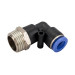 Фитинг угловой 1/2" для пластиковых трубок наружная резьба 10мм ROCKFORCE RF-SPL10-04