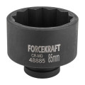 Головка ударная 1", 85мм (12гр.) FORCEKRAFT FK-48885