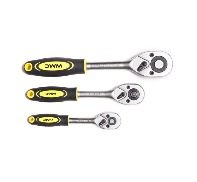 Набір інструментів 216пр. 1/2", 1/4", 3/8" WMC TOOLS 38841