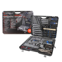 Набор инструментов 180 предметов 1/2", 1/4", 3/8" (6гр.)(4-32мм) FORSAGE F-41802-5