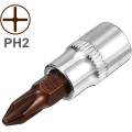 Головка 1/4" с насадкой Philips PH2 Forsage F-321322 Premium