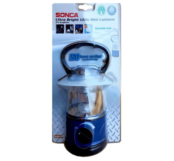 Фонарь переносной водонепроницаемый с регулировкой яркости LED (4хАА/R6/UM3) Sonca 425AV