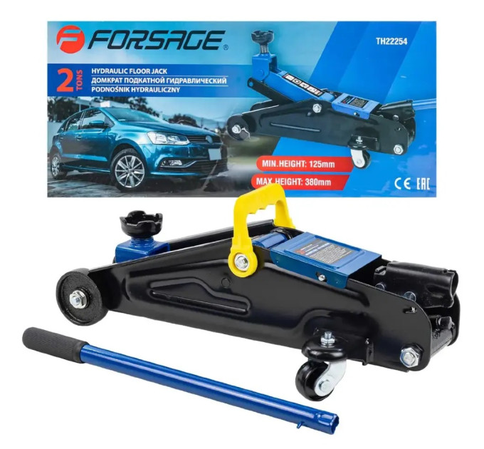 Підкатний гідравлічний домкрат (2 т) Forsage F-TH22254