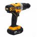Дрель-шуруповерт аккумуляторный (JCB-18CD-BE) 18V, max 45Nm в комплекте с зарядным устройством (JCB-18VFC-E) 2.4A и аккумуляторной батареей (JCB-20LI-E) 2.0AH JCB-18CD-2XB-E