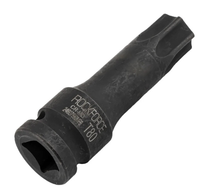 Головка-біта TORX ударна 1/2'' T80 Rockforce RF-24607880MPB