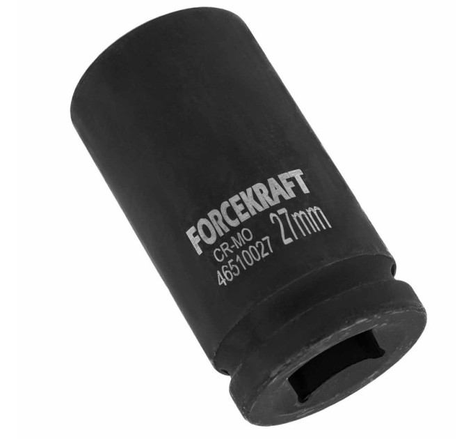 Головка ударная глубокая 3/4" 6гр. 27мм FORCEKRAFT FK-46510027