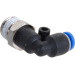 Фитинг угловой для пластиковых трубок 4 мм с наружной резьбой 1/4" ROCKFORCE RF-SPL04-02
