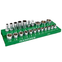 Набор шестигранных головок 1/2'', 22 предмета ROCKFORCE RF-50221