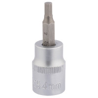 Головка 1/2" с насадкой Hex 4мм L-55мм Forsage F-34405504