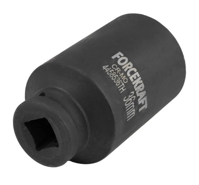 Головка ударная тонкостенная 1/2" 6гр. 36мм (85мм) FORCEKRAFT FK-4458536TH