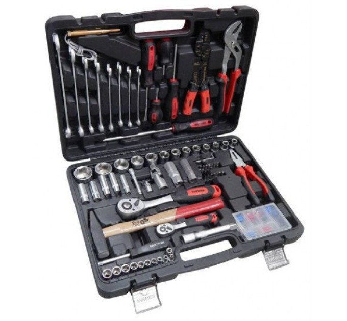 Набор инструментов 99пр. 1/2",1/4"(6гр)(4-32мм) PARTNER PA-4099