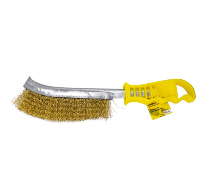 Щітка ручна по металу з пластиковою ручкою (240мм) WMC Tools WT-HB140