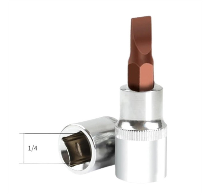 Головка 1/4" с насадкой Slotted SL5.5 Forsage F-32332055 Premium