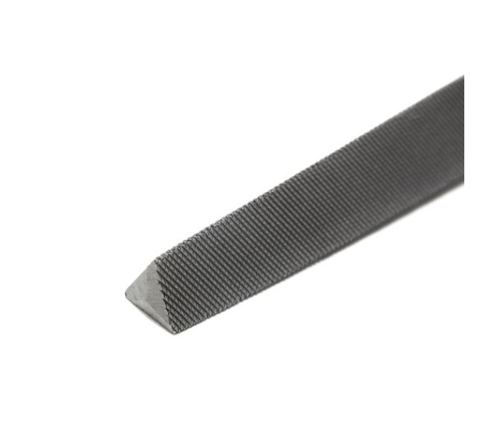 Напилок тригранний 10 "-250мм, на пластиковому тримачі