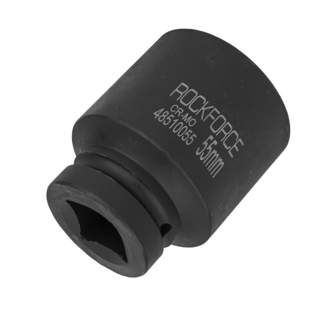 Головка ударная глубокая 1" 6-гранная 55мм ROCKFORCE RF-48510055