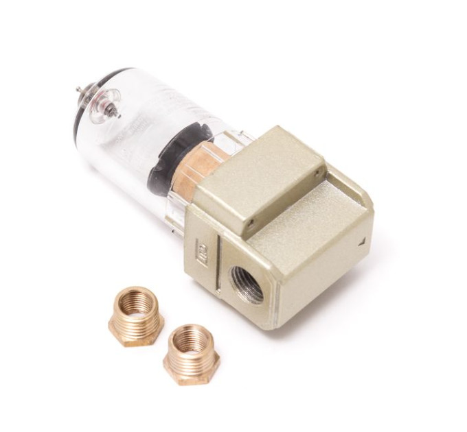 Фільтр для пневмоститеми 1/4" міні 1/4"(M)X1/8"(F)