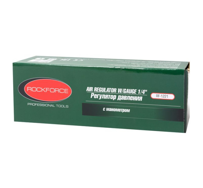 Регулятор тиску з індикатором 1/4 " ROCKFORCE RF-1221