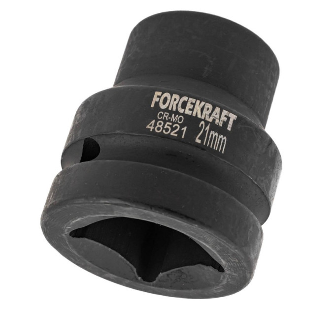 Головка ударна 21мм 1 "6гр. FORCEKRAFT FK-48521