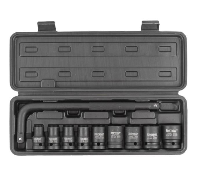 Набір ударних інструментів 1/2", 10пр.