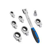 Рукоятка для трещоточных насадок в комплекте с насадками Forsage 3/8" Forsage F-T51215