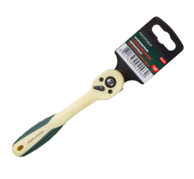 Тріскачка 1/4", CrV, 72 зуби, зі швидким скиданням RockForce RF-802227