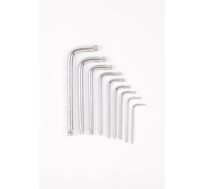 Набір ключів TORX Г-подібних, 9пр.(Т10,15,20,25,27,30,40,45,50) P010K