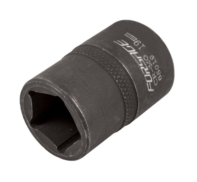 Головка ударная 1/2" 5-гранная 19мм. Forsage F-65019