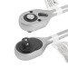 Трещотка 1/2", 45 зубов, с быстрым сбросом, матовый хром ROCKFORCE RF-80242W