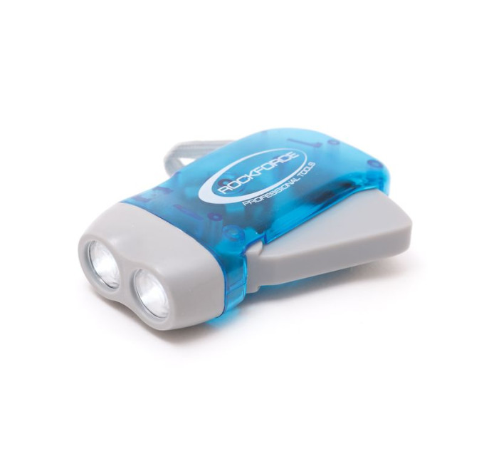 Ручной динамо-фонарь (2 LED) ROCKFORCE RF-02R060