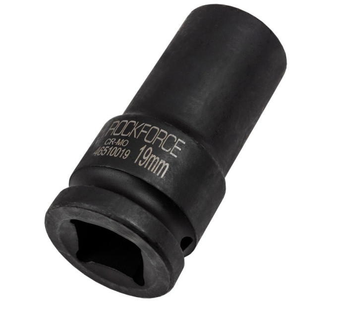Головка ударная глубокая 3/4" 6гр. 19мм ROCKFORCE RF-46510019