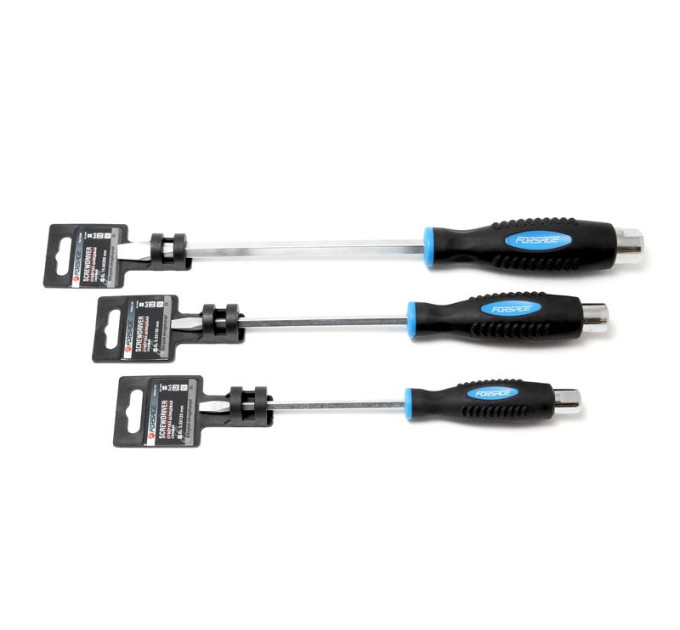 Отвертка силовая магнитная Profi S2 SL5.5х75мм Forsage F-70255075
