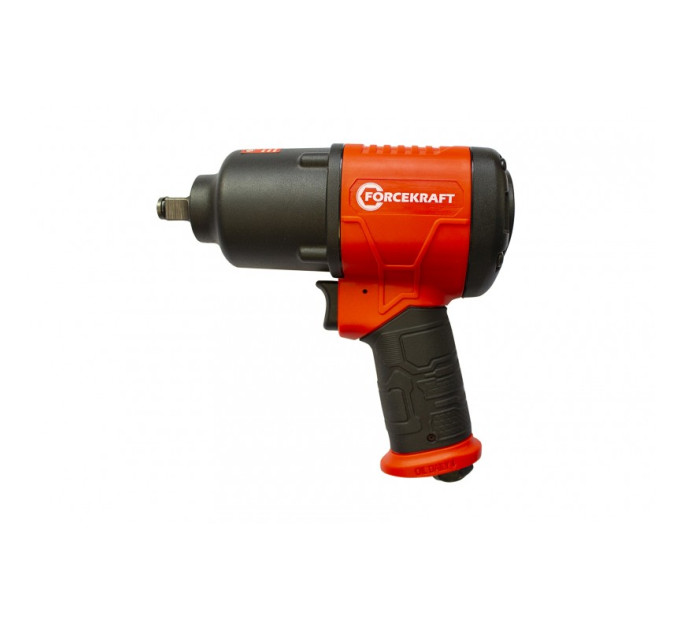 Пневмогайковерт 1/2''(720Нм) + головки (12-24мм) FORCEKRAFT FK-RT-5270K