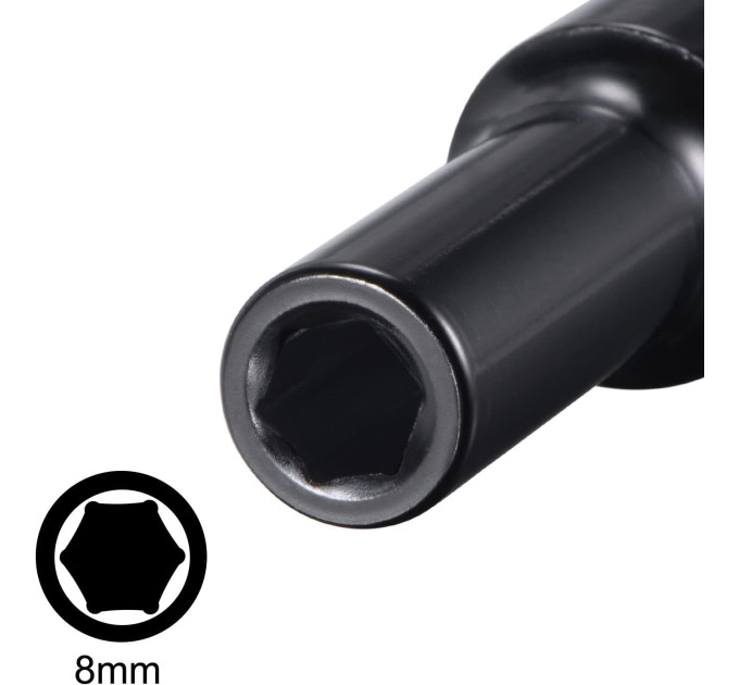 Головка ударная глубокая 1/2" 6-гранная 8мм FORCEKRAFT FK-4458508