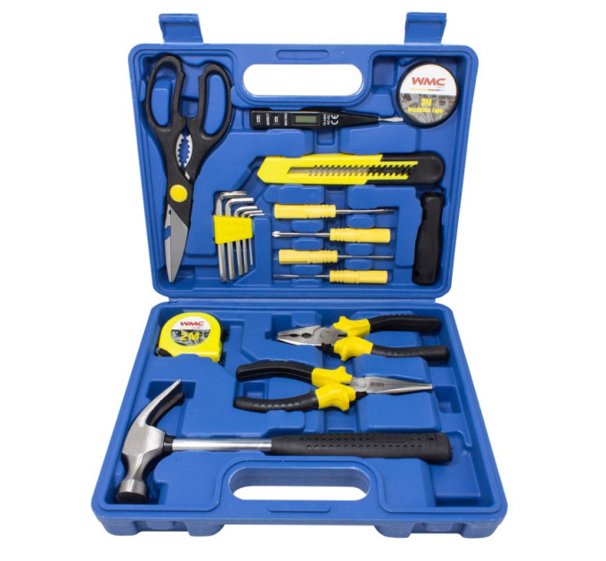 Набір інструментів 18 предметів WMC TOOLS WT-1018