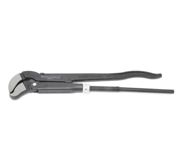 Ключ газовый 3" 45° (захват S-образный:130мм) ROCKFORCE RF-684C33