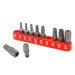 Набір біт 10пр. 1/4" Torx з отвором (T10H, T15H, T20H, T25H, T27H, T30H, T40H, T7H, T8H, T9H; L-25мм) ROCKFORCE RF-21022T