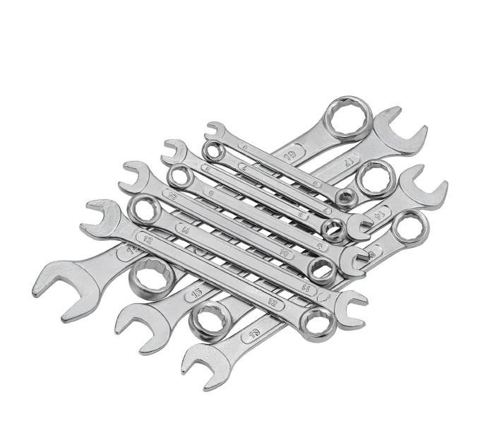 Набір ключів 12пр. (6-19мм) WMC TOOLS WT-5124MP