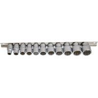 Набір головок 11пр. 3/8'' 12-гранні (8, 10 -19мм) RockFORCE RF-3111-9 Набір головок 11пр. 3/8'' 12-гранні (8, 10 -19мм) RockFORCE RF-3111-9