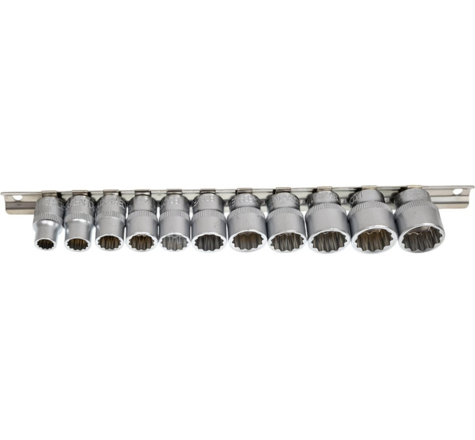 Набір головок 11пр. 3/8'' 12-гранні (8, 10 -19мм) RockFORCE RF-3111-9