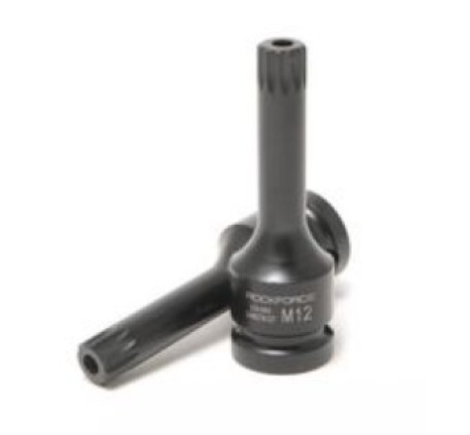 Головка 1/2" з насадкою Spline M12 ударний