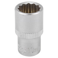 Головка 1/4" 12-гранная 10мм Forsage F-52910