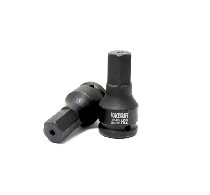 Головка 3/4" с насадкой Hex 17мм ударная FORCEKRAFT FK-26410017MPB