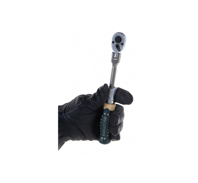 Тріскачка 1/4 "(72зуб.) шарнірна телескопічна ROCKFORCE RF-802223
