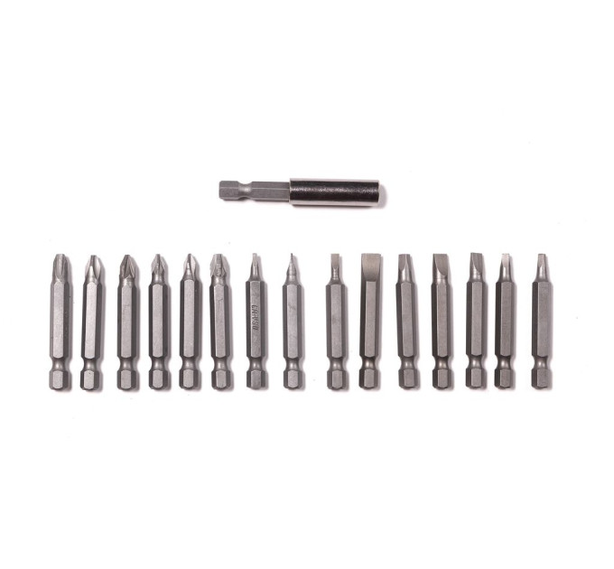 Набір біт і свердл 120 предметів у пластиковому футлярі WMC TOOLS 10120